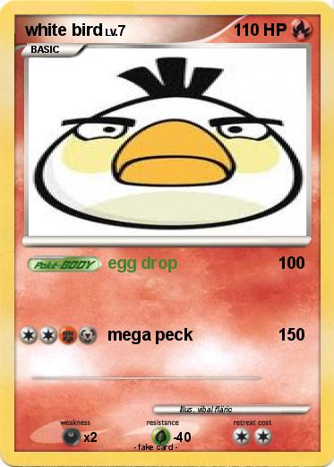Pokemon white bird