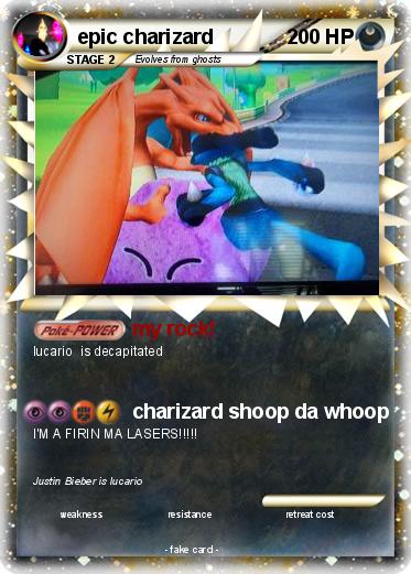 Pokemon epic charizard