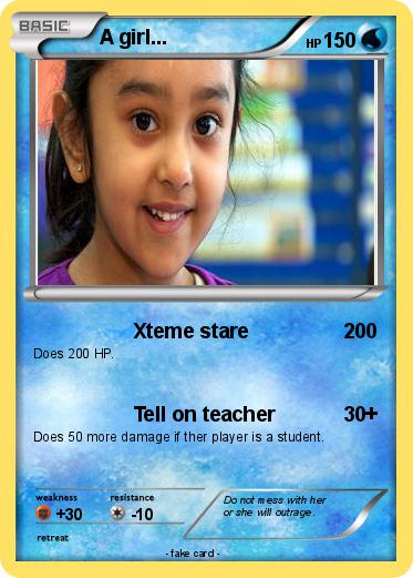 Pokemon A girl...
