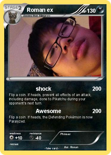 Pokemon Roman ex