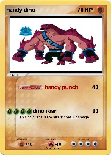 Pokemon handy dino