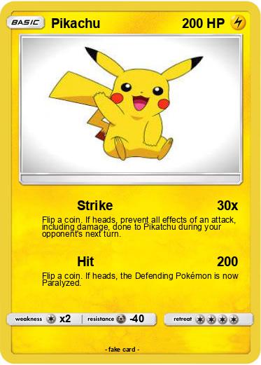 Pokemon Pikachu
