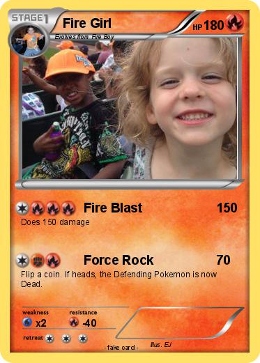 Pokemon Fire Girl