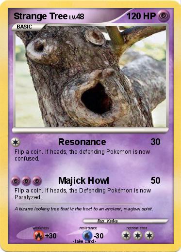 Pokemon Strange Tree