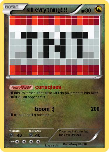 Pokemon kill evry thing!!!!