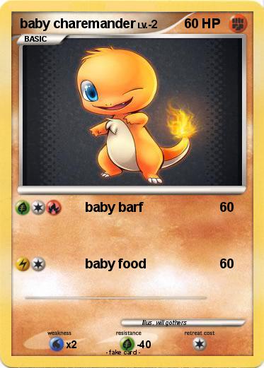 Pokemon baby charemander