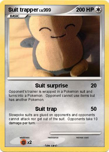 Pokemon Suit trapper