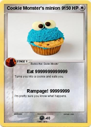 Pokemon Cookie Monster's minion 9