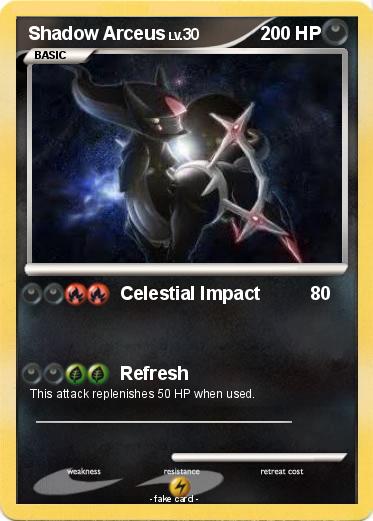 Pokemon Shadow Arceus