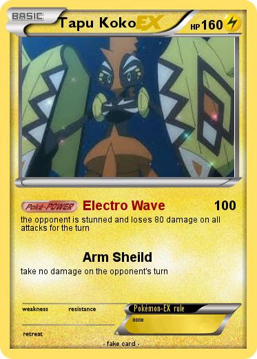 Pokemon Tapu Koko