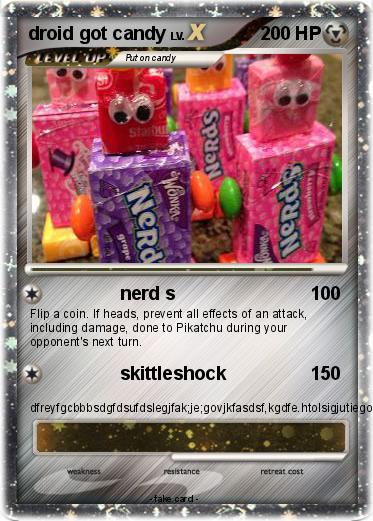 Pokemon droid got candy