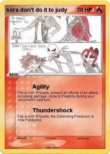 Pokemon sora don't do it to judy