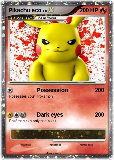 Pokemon Pikachu eco