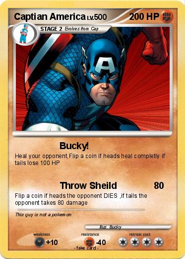Pokemon Captian America