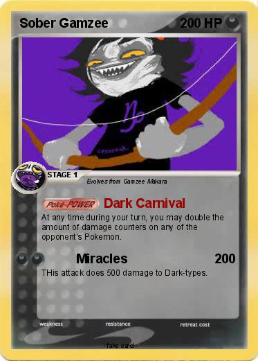 Pokemon Sober Gamzee