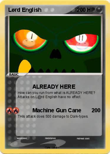 Pokemon Lørd English