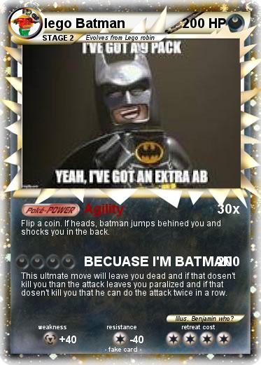 Pokemon lego Batman