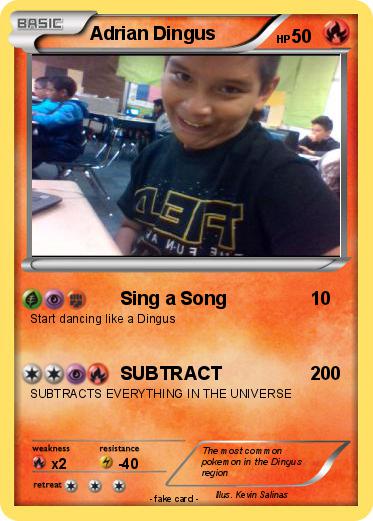 Pokemon Adrian Dingus