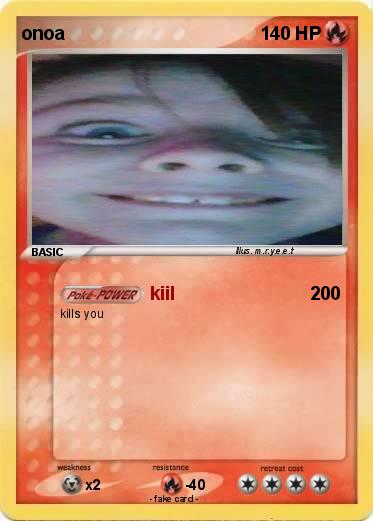 Pokemon onoa