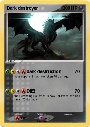 Pokemon Dark destroyer
