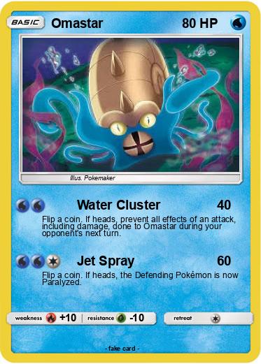 Pokemon Omastar