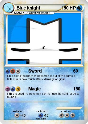 Pokemon Blue knight