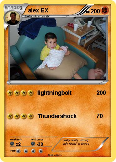 Pokemon alex EX