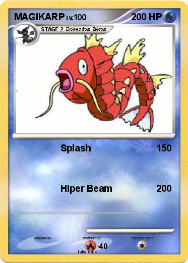 Pokemon MAGIKARP