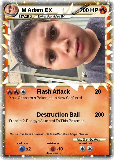 Pokemon M Adam EX