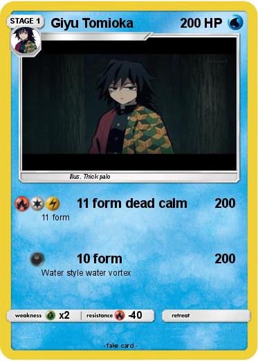 Pokemon Giyu Tomioka