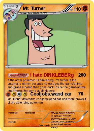 Pokemon Mr. Turner