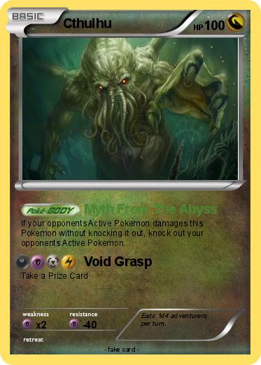 Pokemon Cthulhu