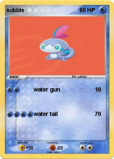 Pokemon sobble