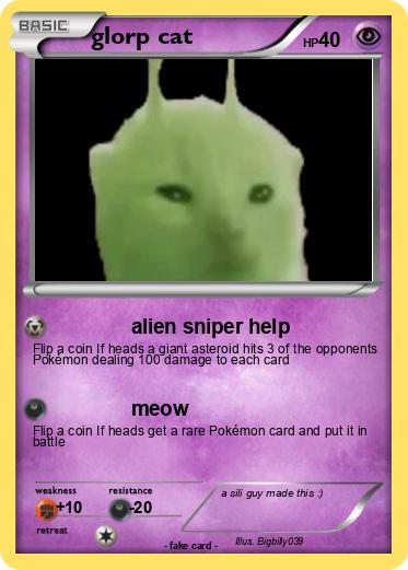 Pokemon glorp cat