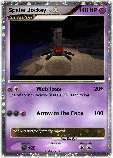 Pokemon Spider Jockey