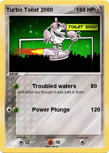 Pokemon Turbo Toilet 2000