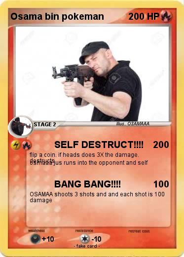 Pokemon Osama bin pokeman