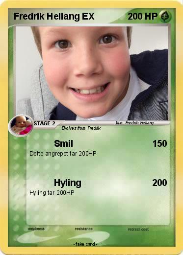 Pokemon Fredrik Hellang EX