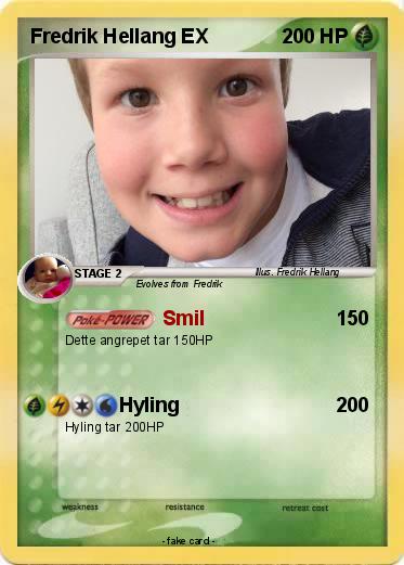 Pokemon Fredrik Hellang EX