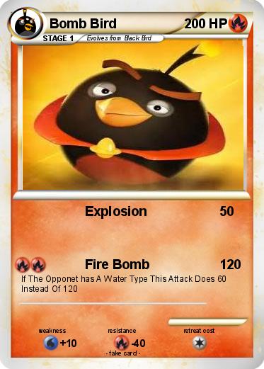 Pokemon Bomb Bird