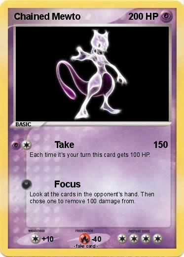 Pokemon Chained Mewto