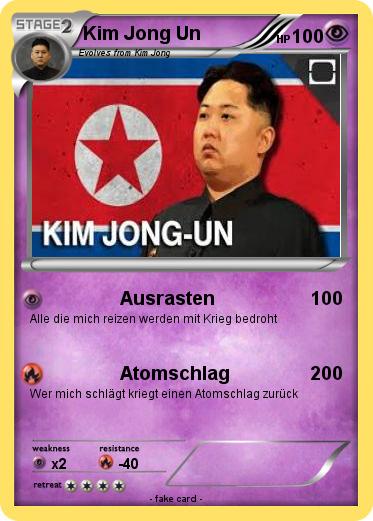 Pokemon Kim Jong Un