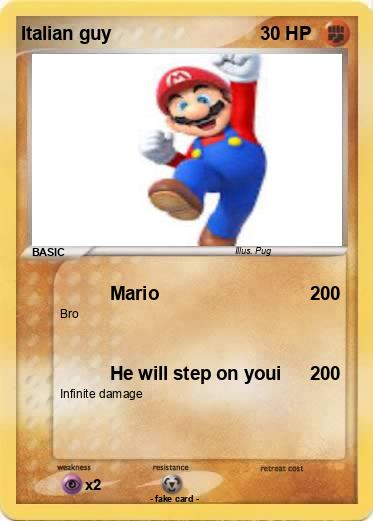 Pokemon Italian guy