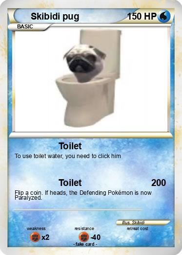 Pokemon Skibidi pug