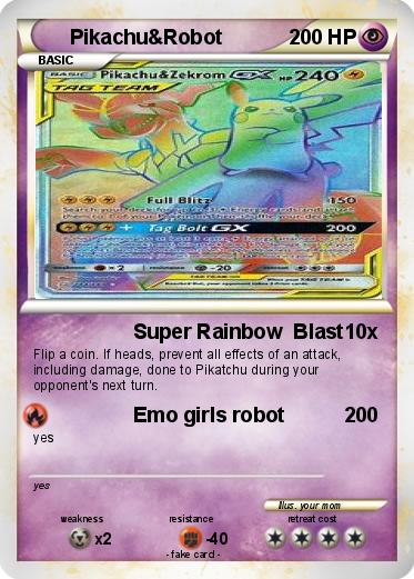 Pokemon Pikachu&Robot