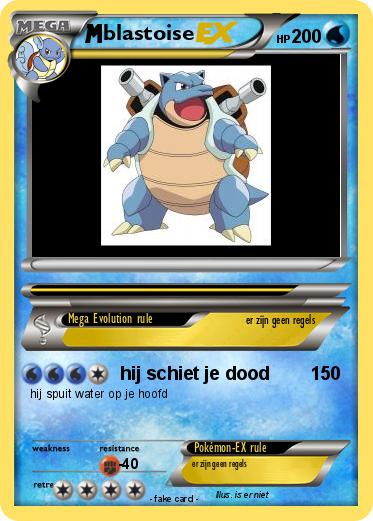 Pokemon blastoise