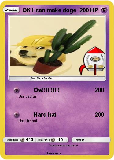 Pokemon OK I can make doge