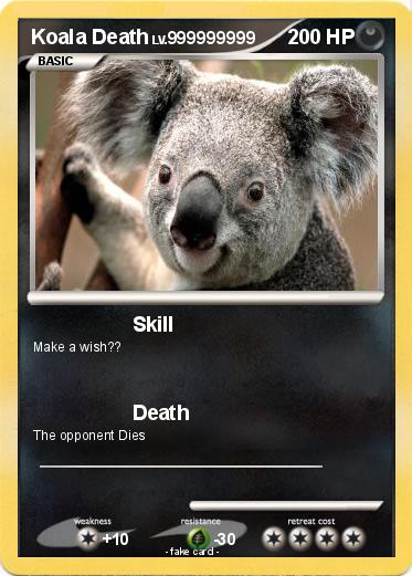 Pokemon Koala Death