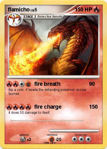 Pokemon flamicho