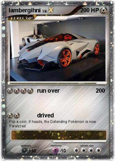 Pokemon lambergihni